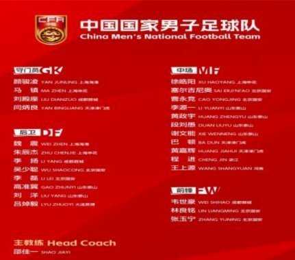北青：因全力备战亚洲杯，国足短期内并不会和佛得角队交手