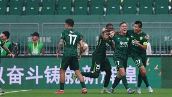 国安半场1-0玉昆，达万倒钩破门破僵